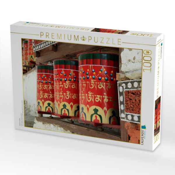 Produktbild: CALVENDO Puzzle Gebetsm&uuml;hlen | 1000 Teile Lege-Gr&ouml;&szlig;e 64x48cm Foto-Puzzle f&uuml;r gl&uuml;ckliche Stunden
