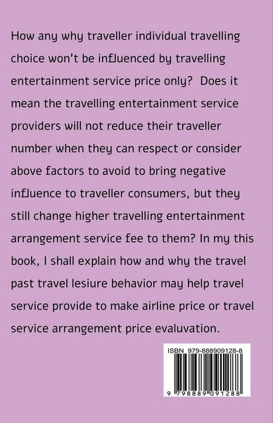 Produktbild: Tourism Service Price Evaluation Methods