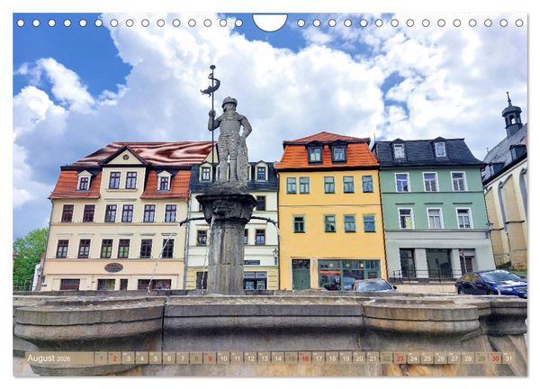 Produktbild: Rund um P&ouml;&szlig;neck - Im Saale-Orla-Kreis (Wandkalender 2026 DIN A4 quer), CALVENDO Monatskalender