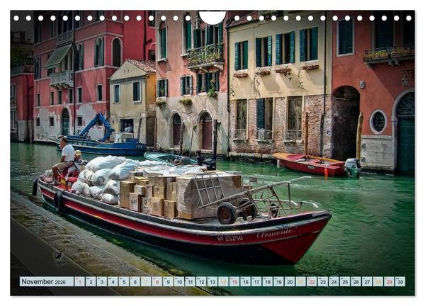Produktbild: Venedig - sehr privat (Wandkalender 2026 DIN A4 quer), CALVENDO Monatskalender