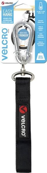 Produktbild: VELCRO&reg; Klett-Gurt mit Gurt extrastark (L x B) 610mm x 25mm Schwarz 1St.
