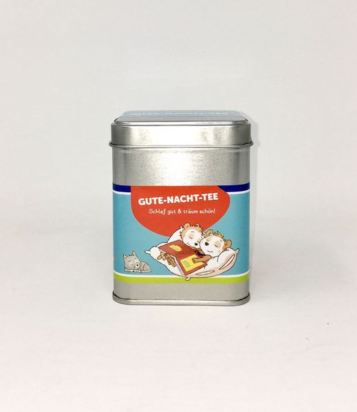 Produktbild: Bobo Siebenschl&auml;fer - Gute-Nacht-Tee: 100g Kr&auml;utertee f&uuml;r Kinder in der Dose