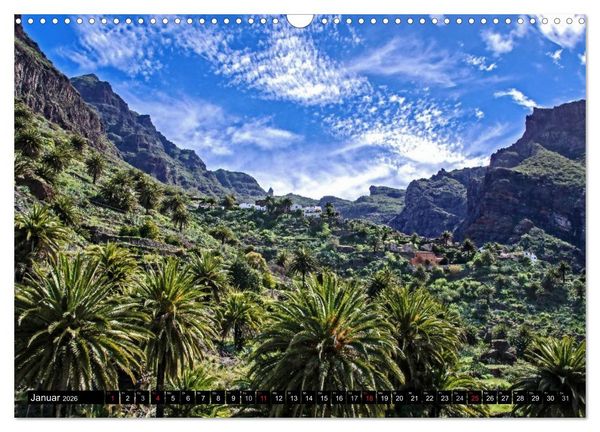 Produktbild: Teneriffas rauer Norden (Wandkalender 2026 DIN A3 quer), CALVENDO Monatskalender