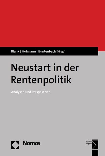 Produktbild: Neustart in der Rentenpolitik