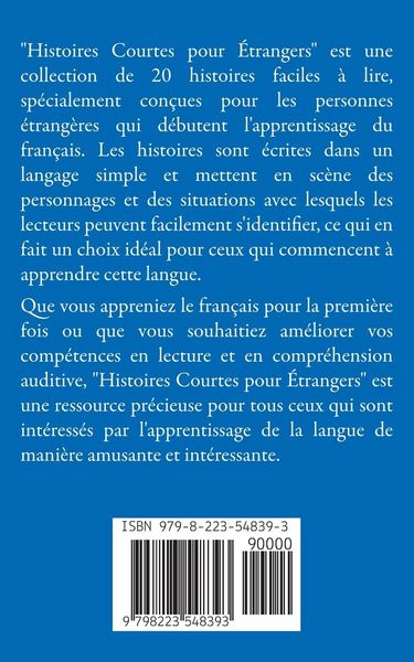 Produktbild: Histoires Courtes pour &Eacute;trangers