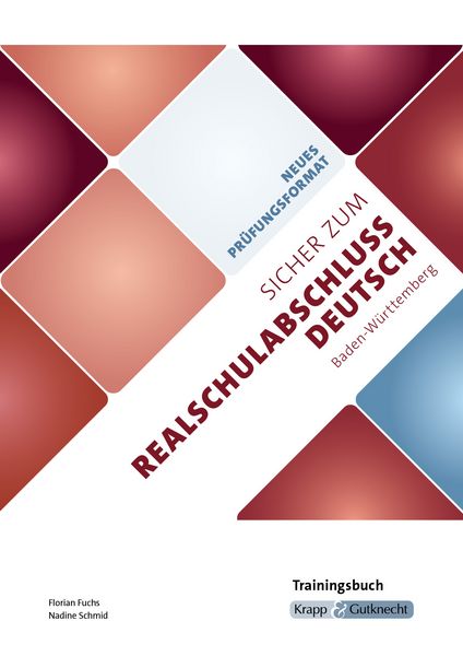 Produktbild: Sicher zum Realschulabschluss Deutsch Baden-W&uuml;rttemberg neues Pr&uuml;fungsformat 2027