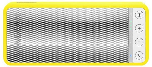 Produktbild: Sangean BluTab BTS-101 Bluetooth&reg; Lautsprecher Freisprechfunktion, NFC Wei&szlig;, Gelb