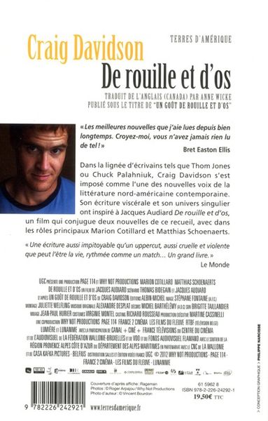 Produktbild: De Rouille et D'Os