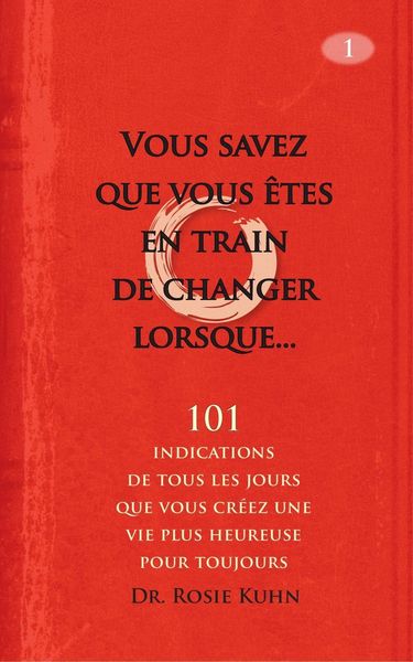 Produktbild: Vous savez que vous &ecirc;tes en train de changer lorsque...