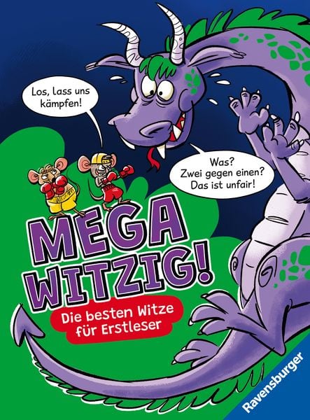 Mega witzig! Die besten Witze für Erstleser, Gebundene Ausgabe von , Ravensburger Verlag GmbH, 978-3-473-46470-8