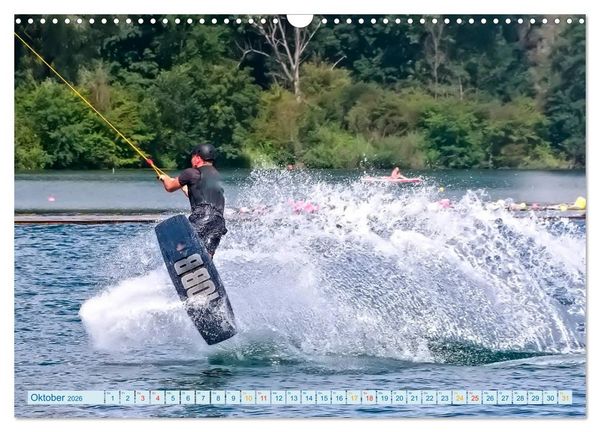 Produktbild: Wakeboarden (Wandkalender 2026 DIN A3 quer), CALVENDO Monatskalender