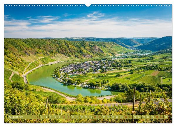Produktbild: Mosellandschaften (hochwertiger Premium Wandkalender 2026 DIN A2 quer), Kunstdruck in Hochglanz