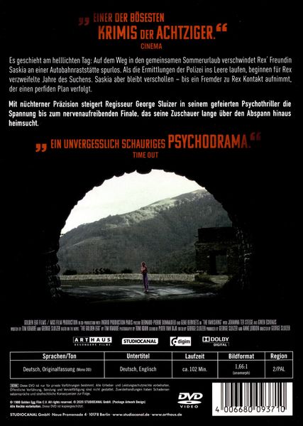 Produktbild: Spurlos verschwunden - Digital Remastered