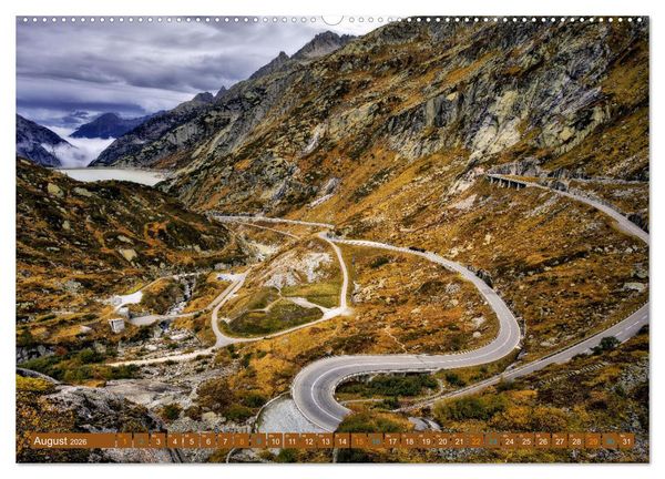 Produktbild: Hotspots im Wallis - Schweiz (hochwertiger Premium Wandkalender 2026 DIN A2 quer), Kunstdruck in Hochglanz