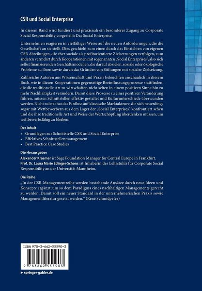 Produktbild: CSR und Social Enterprise