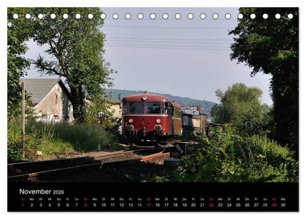 Produktbild: Der Nebenbahnretter (Tischkalender 2026 DIN A5 quer), CALVENDO Monatskalender