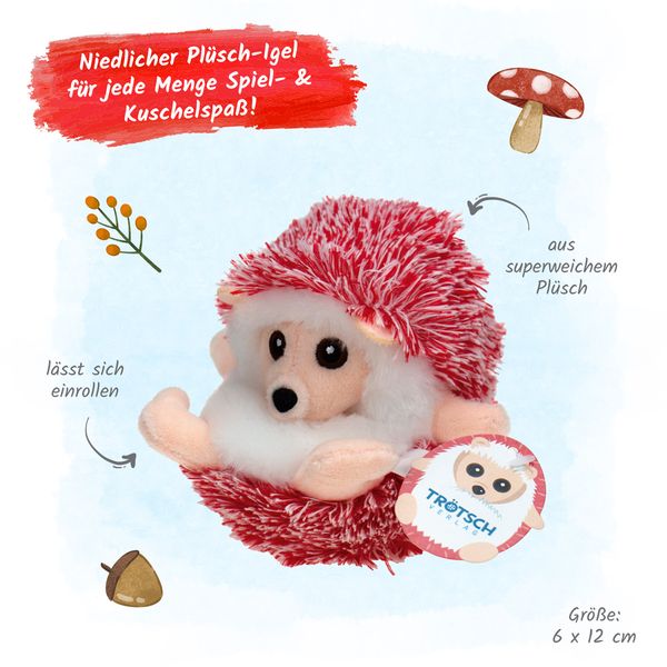 Produktbild: Tr&ouml;tsch Pl&uuml;schigel rot