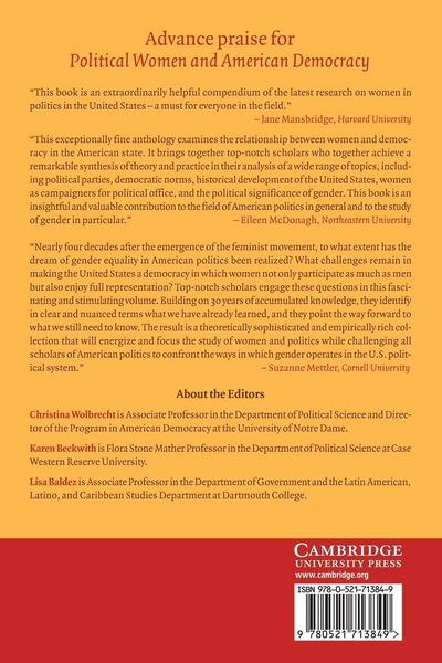 Produktbild: Political Women and American Democracy
