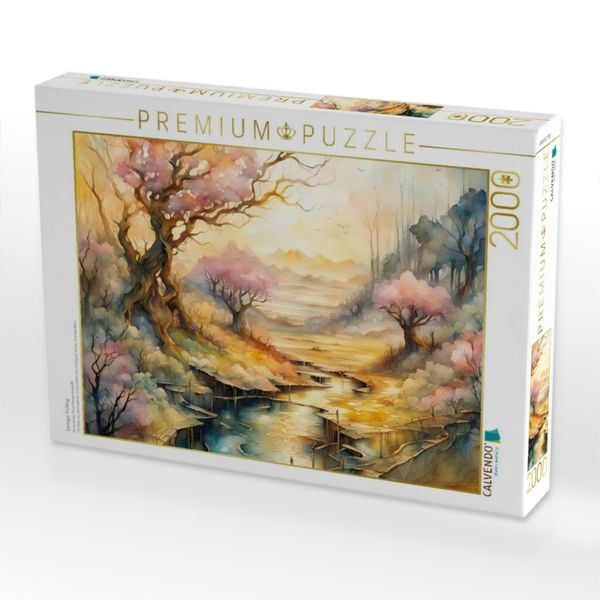 Produktbild: CALVENDO Puzzle Sonniger Fr&uuml;hling | 2000 Teile Lege-Gr&ouml;&szlig;e 90x67cm Foto-Puzzle f&uuml;r gl&uuml;ckliche Stunden