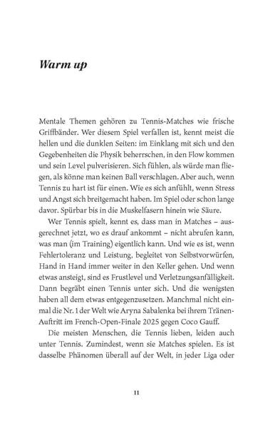 Produktbild: Tennis ist Kopfsache