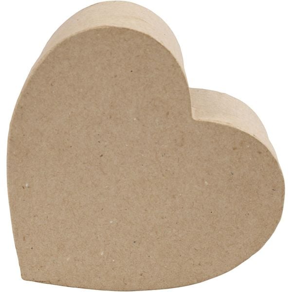 Produktbild: Creativ Company Pappschachtel-Set, Herz, H 5+6,5+7,5 cm, B 10+12,5+15 cm, 3 Stk, 1 Set