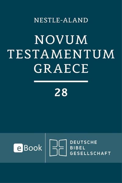 Produktbild: Novum Testamentum Graece (Nestle-Aland)