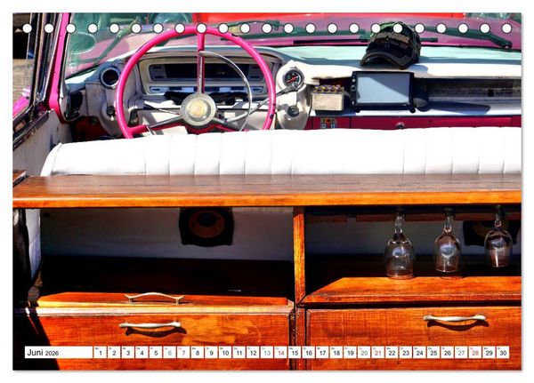 Produktbild: Auto Legenden CADILLAC (Tischkalender 2026 DIN A5 quer), CALVENDO Monatskalender