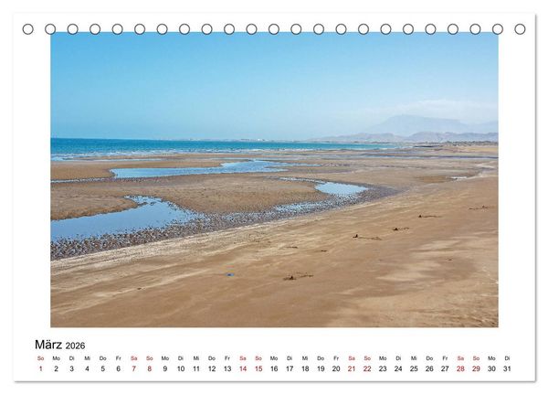 Produktbild: Sagenhafter Oman (Tischkalender 2026 DIN A5 quer), CALVENDO Monatskalender