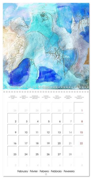 Produktbild: Bright colours for you (Wall Calendar 2026 12 &times; 12 Inch) CALVENDO 12 Month Wall Calendar