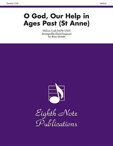 Produktbild: Croft, W: O God, Our Help in Ages Past (St. Anne)