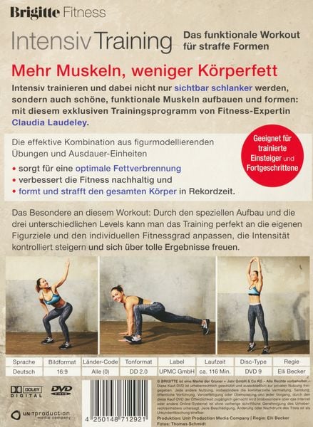 Brigitte Intensiv Training Das funktionale Workout f r straffe