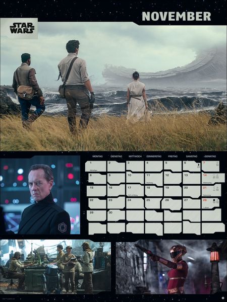Produktbild: Star Wars Broschur XL Kalender 2027