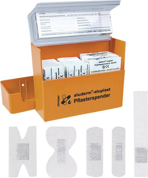 Söhngen ALUDERM®-ALUPLAST PFLASTERSPENDER CO10910 Pflasterspender (L x B x H) 160 x 122 x 57 mm