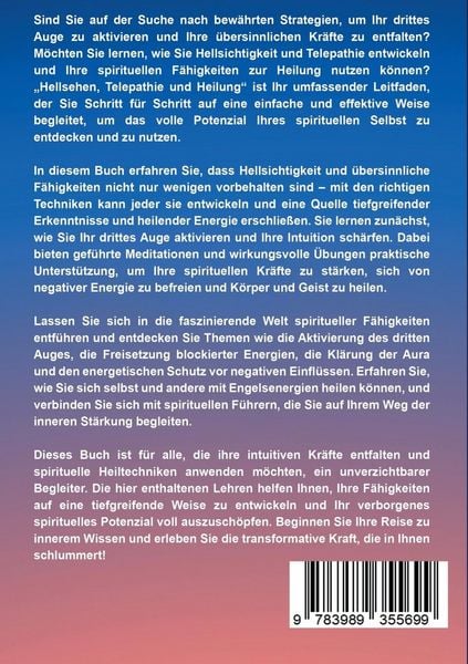 Produktbild: Hellsehen Telepathie und Heilung