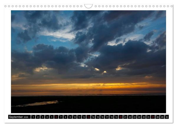 Produktbild: Nordsee & Ostsee (Wandkalender 2026 DIN A3 quer), CALVENDO Monatskalender