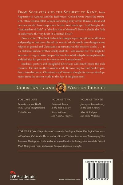 Produktbild: Christianity and Western Thought
