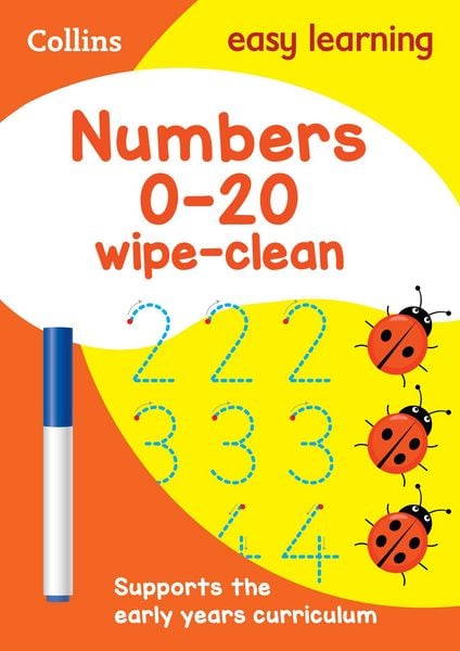 Produktbild: Numbers 0-20: Wipe-Clean Activity Book