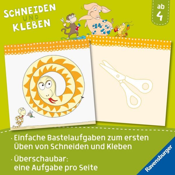 Produktbild: Im Kindergarten: Schneiden und Kleben