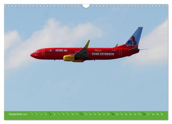 Produktbild: Die sch&ouml;nsten Flugzeug-Bemalungen (Wandkalender 2027 DIN A3 quer), CALVENDO Monatskalender
