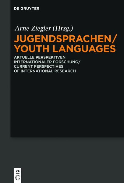 Produktbild: Jugendsprachen/Youth Languages