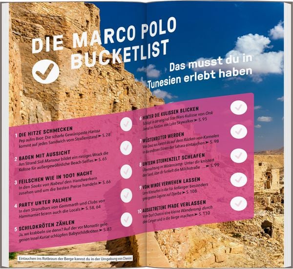 Produktbild: MARCO POLO Reiseführer Tunesien