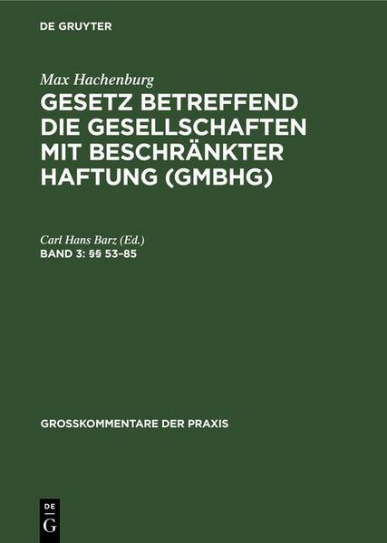 Produktbild: &sect;&sect; 53-85