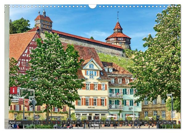 Produktbild: Esslingen am Neckar. Ein- und Ausblicke von Andreas Voigt (Wandkalender 2026 DIN A3 quer), CALVENDO Monatskalender