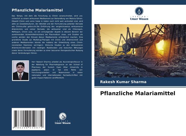 Pflanzliche Malariamittel, Taschenbuch von Rakesh Kumar Sharma, Verlag Unser Wissen, 9786208250874