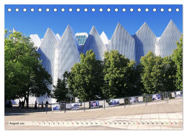 Produktbild: Stettin - Bedeutende Hafenstadt in Polen (Tischkalender 2026 DIN A5 quer), CALVENDO Monatskalender