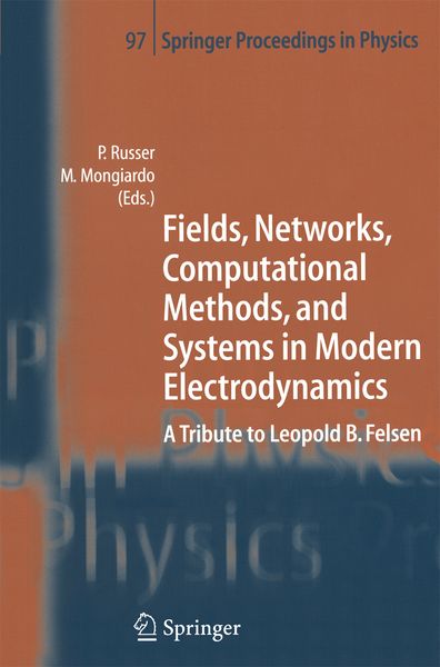 Produktbild: Fields, Networks, Computational Methods, and Systems in Modern Electrodynamics