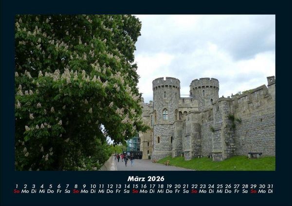 Produktbild: London 2026 Fotokalender DIN A4