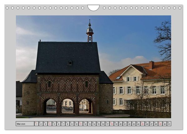 Hessen Highlights (Wandkalender 2025 DIN A4 quer), CALVENDO Monatskalender