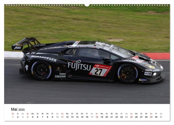 Produktbild: Motorsport aus Sant&rsquo;Agata (hochwertiger Premium Wandkalender 2025 DIN A2 quer), Kunstdruck in Hochglanz