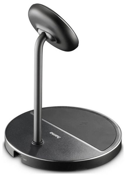 Produktbild: Hama Induktions-Ladeger&auml;t 15 W 201738 00201738 Ausg&auml;nge Induktionslade-Standard Schwarz